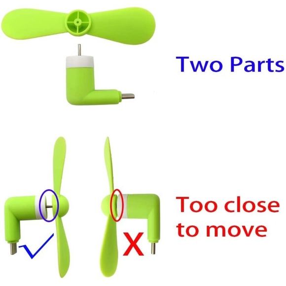 USB-C Mini Fans - Picture 8 of 11